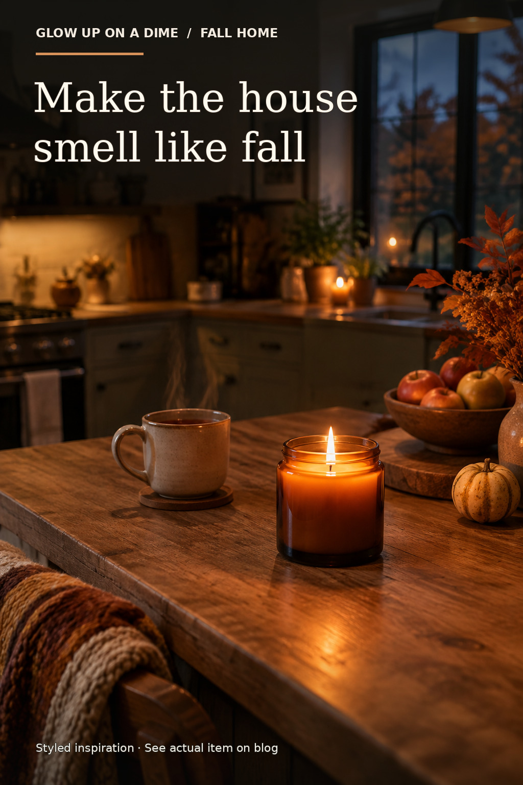 Make the House Smell Like&nbsp;Fall