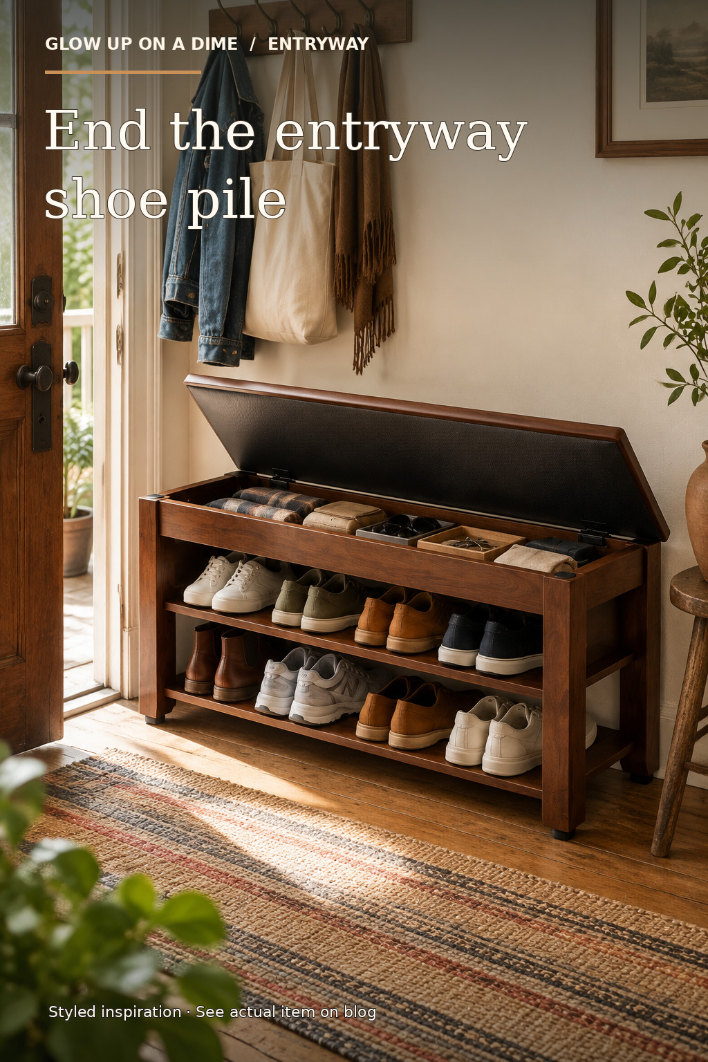 Kill the Entryway Shoe&nbsp;Pile